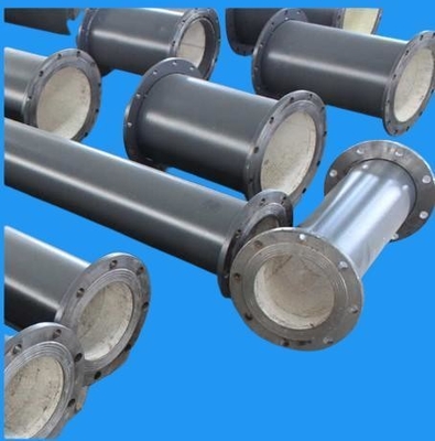 Customizable Wear Resistant Ceramic Lined Carbon Steel Pipe for Heavy Duty Applications