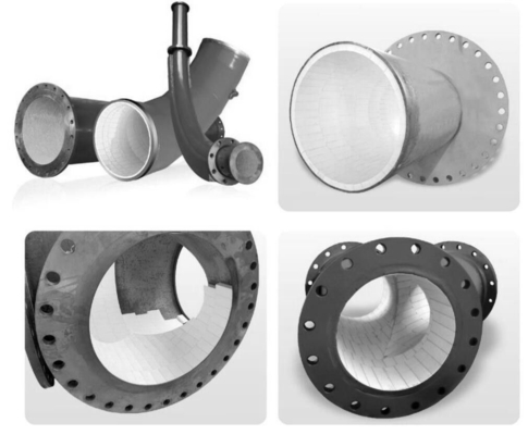 Customized Stainless Steel Carbon Steel Ceramic Lined Pipe/Elbow for Various Industries
