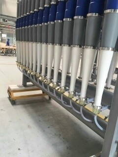 High and Low Consistency Centricleaner for Recycled Paper Manufacturing Process Casting