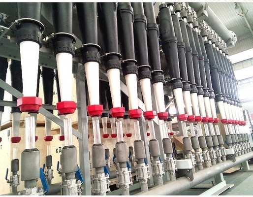 PA66 and Alumina Ceramic Xcel150 Low Consistency Centricleaner System for Paper Mill